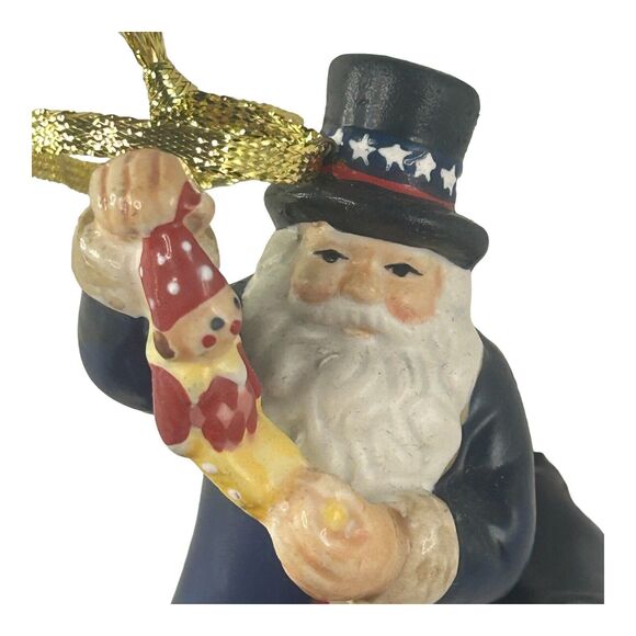 Mistletoe Mountain Traditions of Santa Claus Ornament “Peebles” America 1918 - Picture 8 of 16